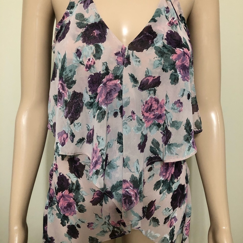 Print Top with Ruffles - Picture 7 of 13